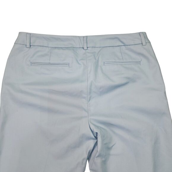 Willi Smith Women's Ankle Pants Size 10 Tapered Leg Trousers Stretch  Blue NWT - Picture 3 of 8